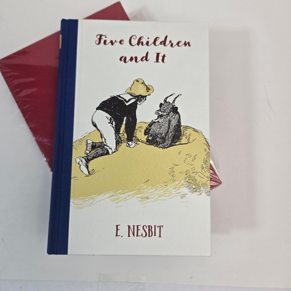 Five Children and It E Nesbit Folio Society 2017 Hardcover Book Slipcase